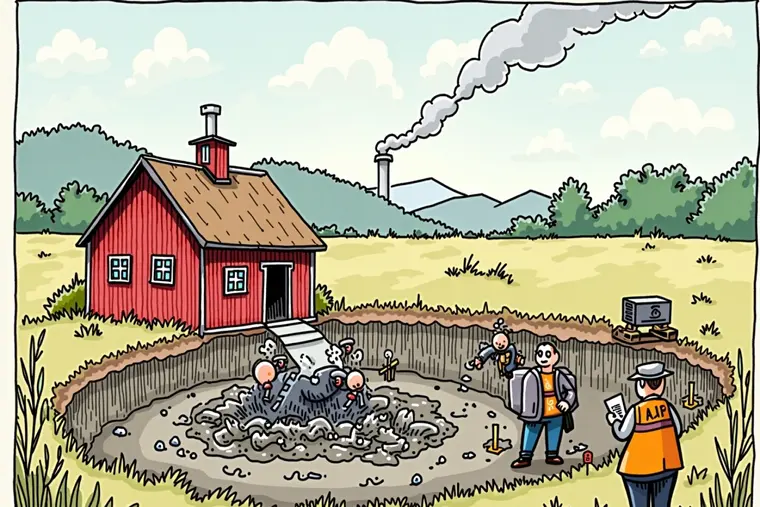 Illustrasjon til Observasjon om Observert: Dampgløttet bak Vaskeribygget stoppet akkurat lenge nok til at Rakel Nyborg begynte å notere: Dampgløttet bak Vaskeribygget ble sett ved kanten av en uavklart hverdagssituasjon.