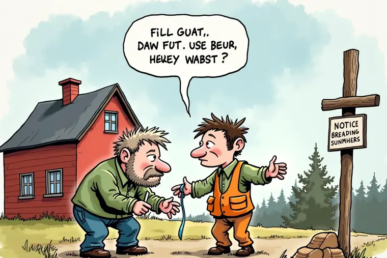 Illustrasjon til Observasjon om Observert: Gunvor «Lånkelyd» Brennhaug stoppet akkurat lenge nok til at Bakomberg Hverdagsberedskapslag begynte å notere: Gunvor «Lånkelyd» Brennhaug ble sett ved kanten av en uavklart hverdagssituasjon.